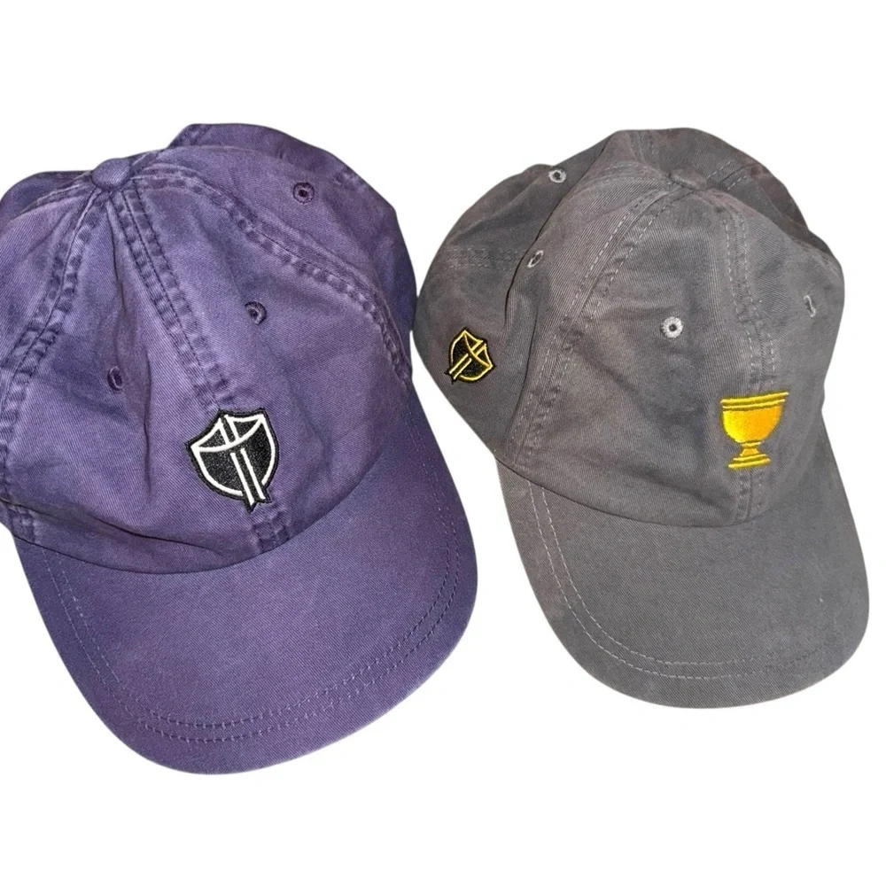 ▶️ Kate Lord  ◀️ Special edition President Cup Gold Hats (2)
